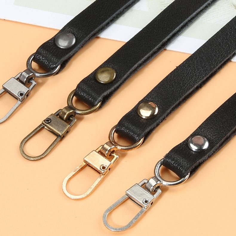 Genuine Leather Detachable Universal Zipper Pull Pendant