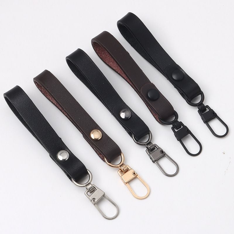 Genuine Leather Pull Tab Universal Clothing Zipper Pull