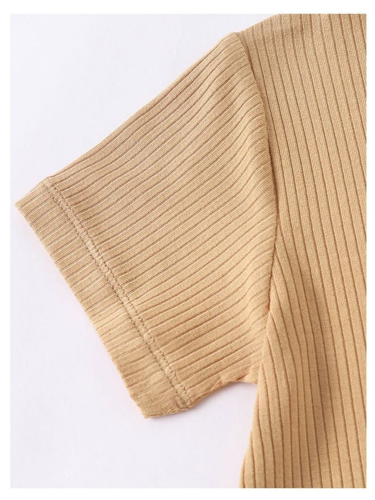 Ins Nordic Style Baby Bamboo Fiber Onesie, Morandi Color Romper