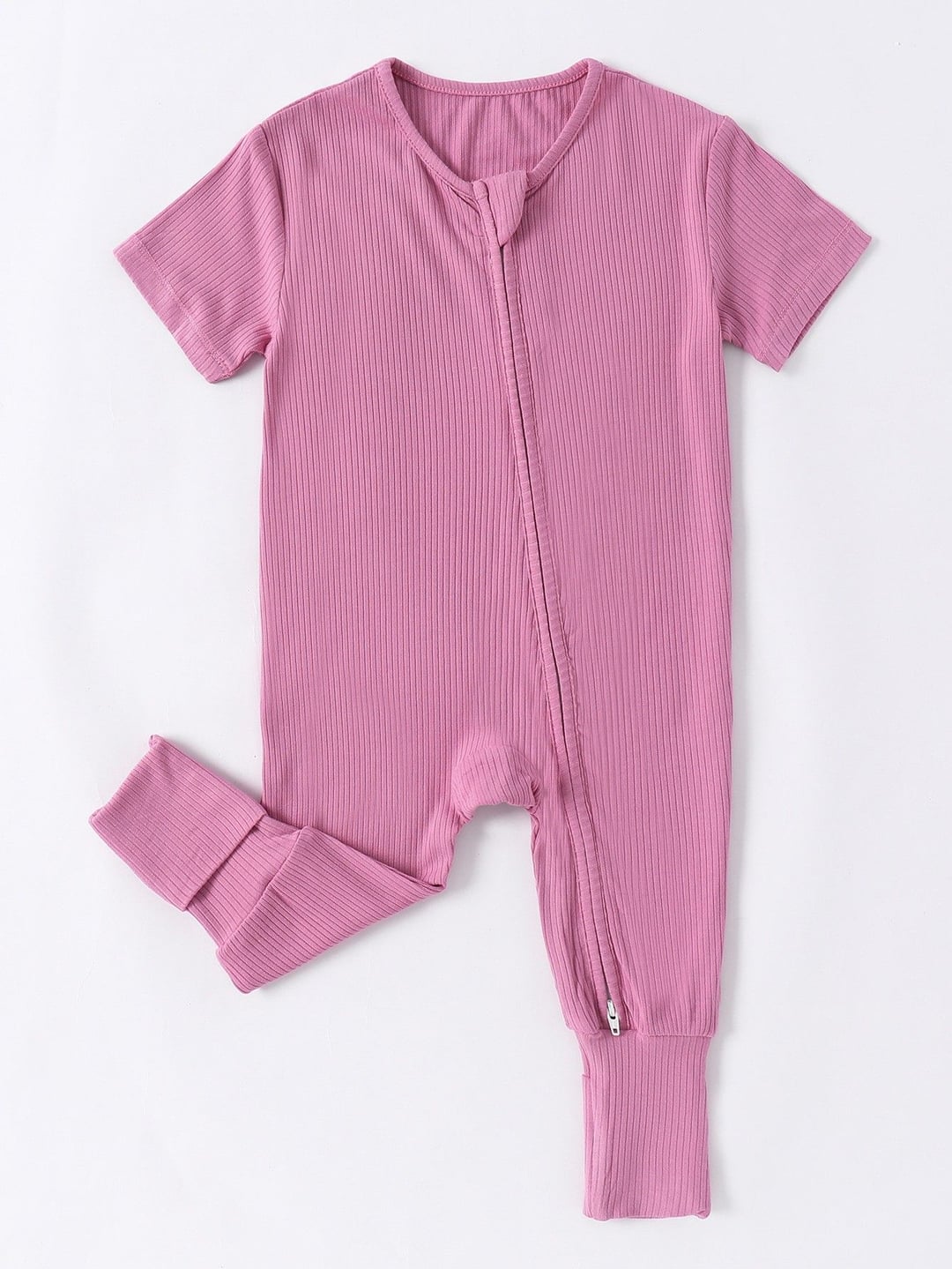 Ins Nordic Style Baby Bamboo Fiber Onesie, Morandi Color Romper