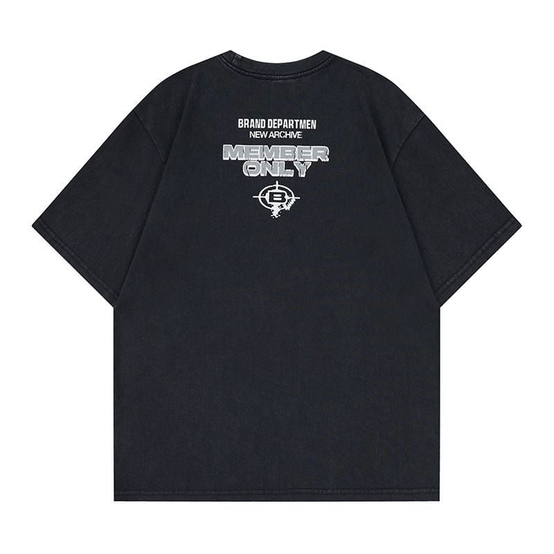 100% Cotton Rock & Rap Figure Rhinestone Print Short Sleeve T-Shirt