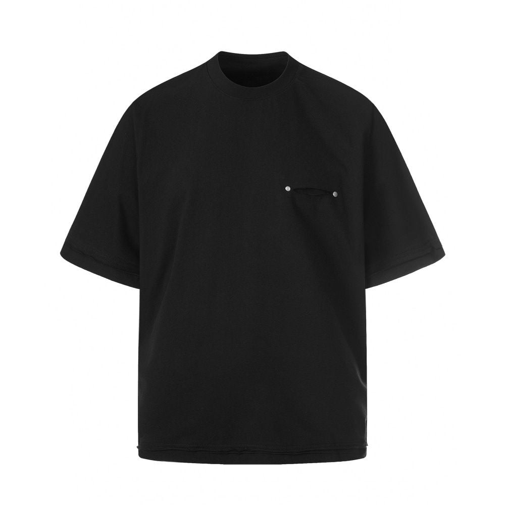 Men's Solid Color Short Sleeve T-Shirt, Summer Minimalist Versatile