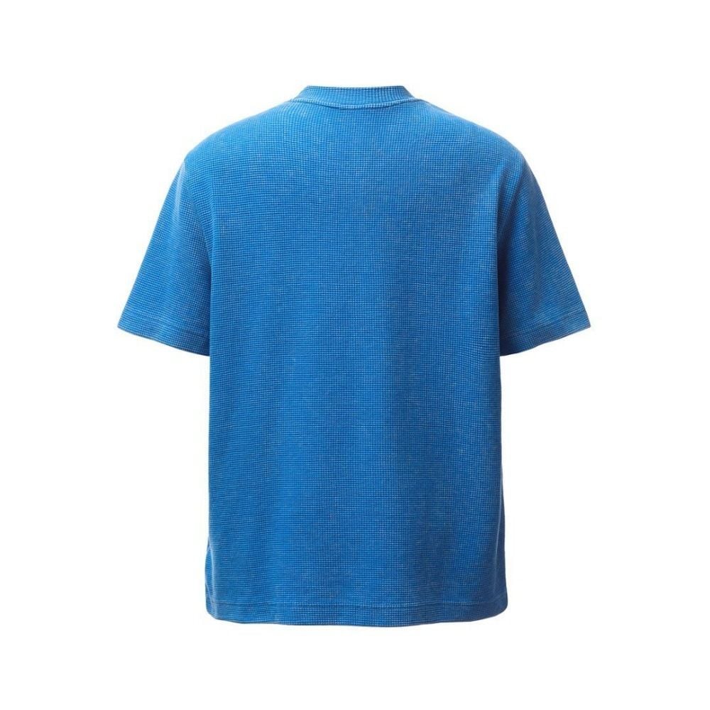 Trendy brand letter print short-sleeve T-shirt for men