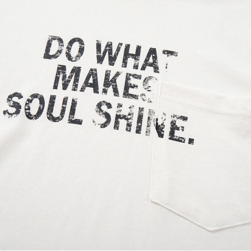 Men's Loose Fit 100% Cotton Short Sleeve T-Shirt with Letter Print