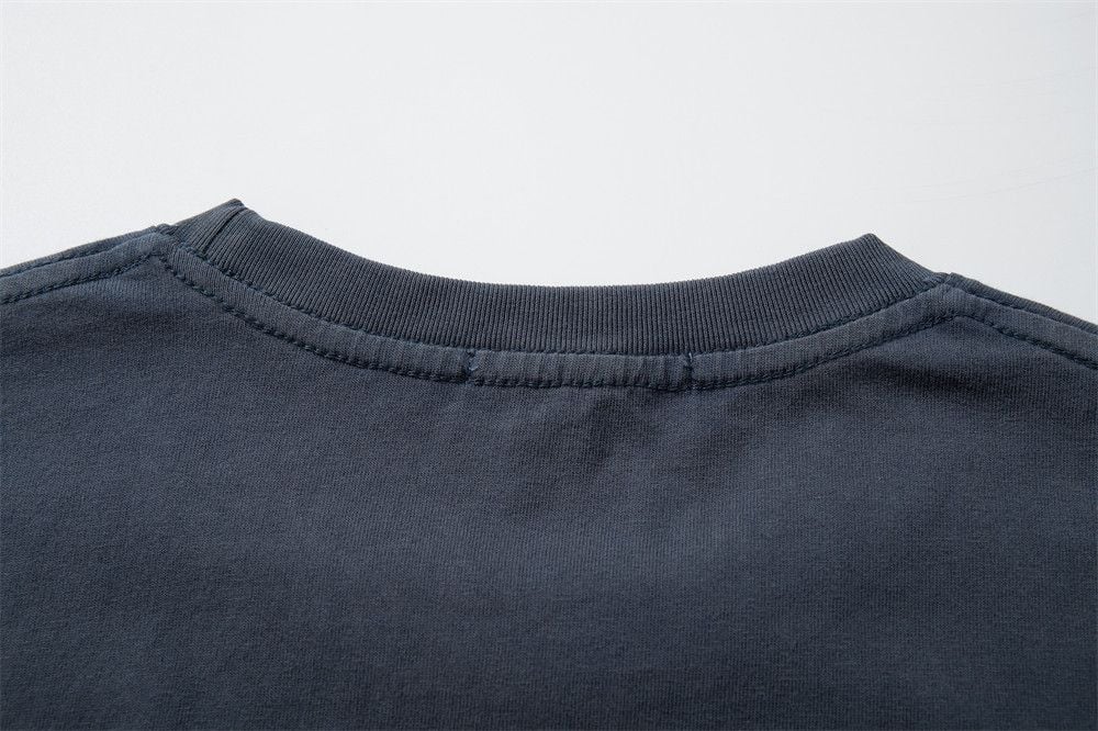 Men's cotton loose graffiti short-sleeve T-shirt for summer