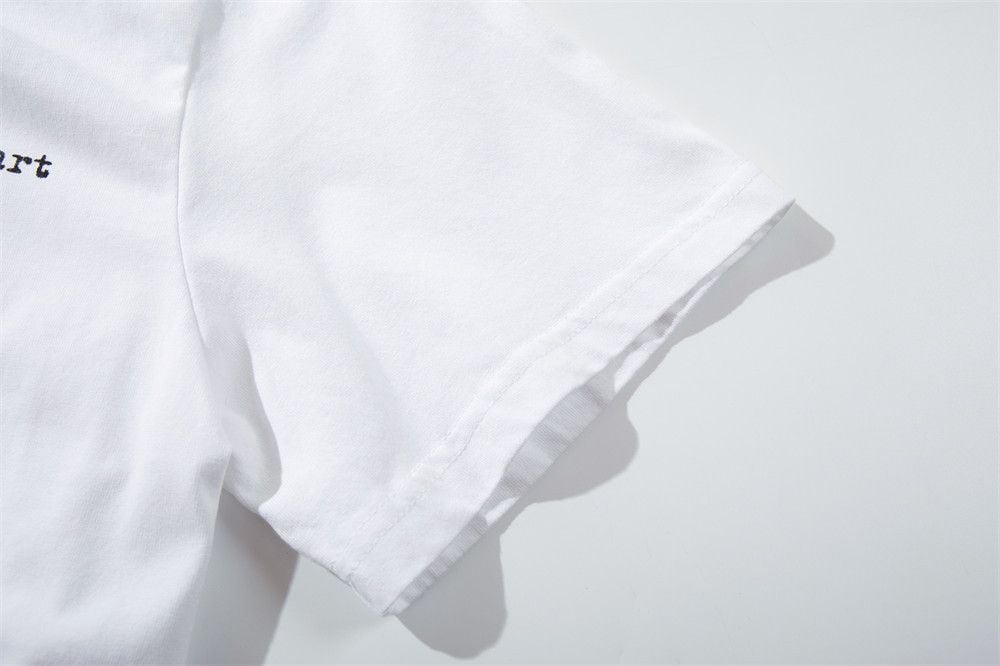 Men’s Vintage Ins Trendy Distressed Portrait Print Short Sleeve T-Shirt