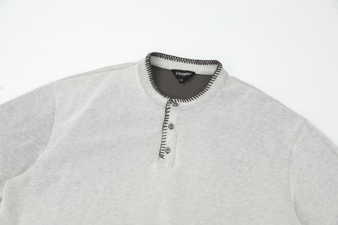 Men's summer casual American style short-sleeve polo shirt