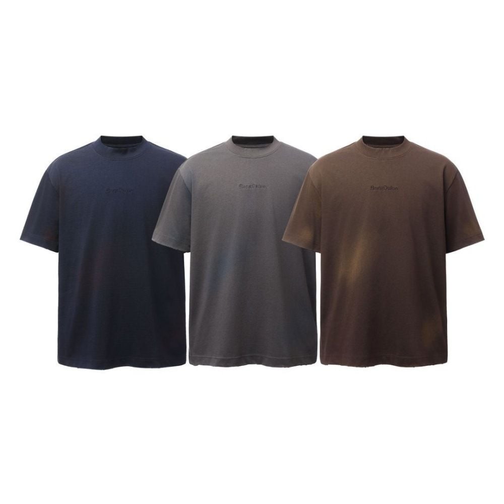 Men's loose casual tie-dye short-sleeve T-shirt for summer