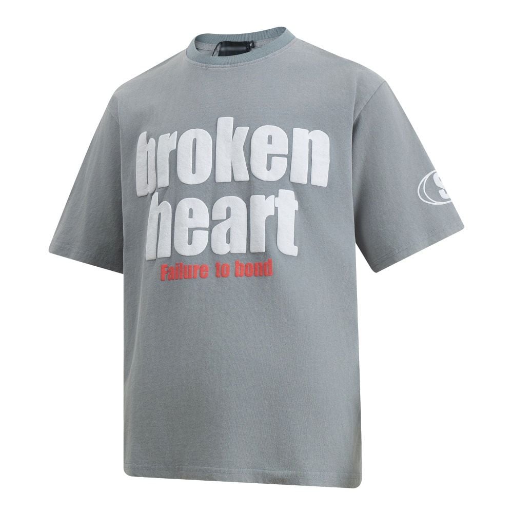 Men's ins trendy loose casual short-sleeve T-shirt with letter print