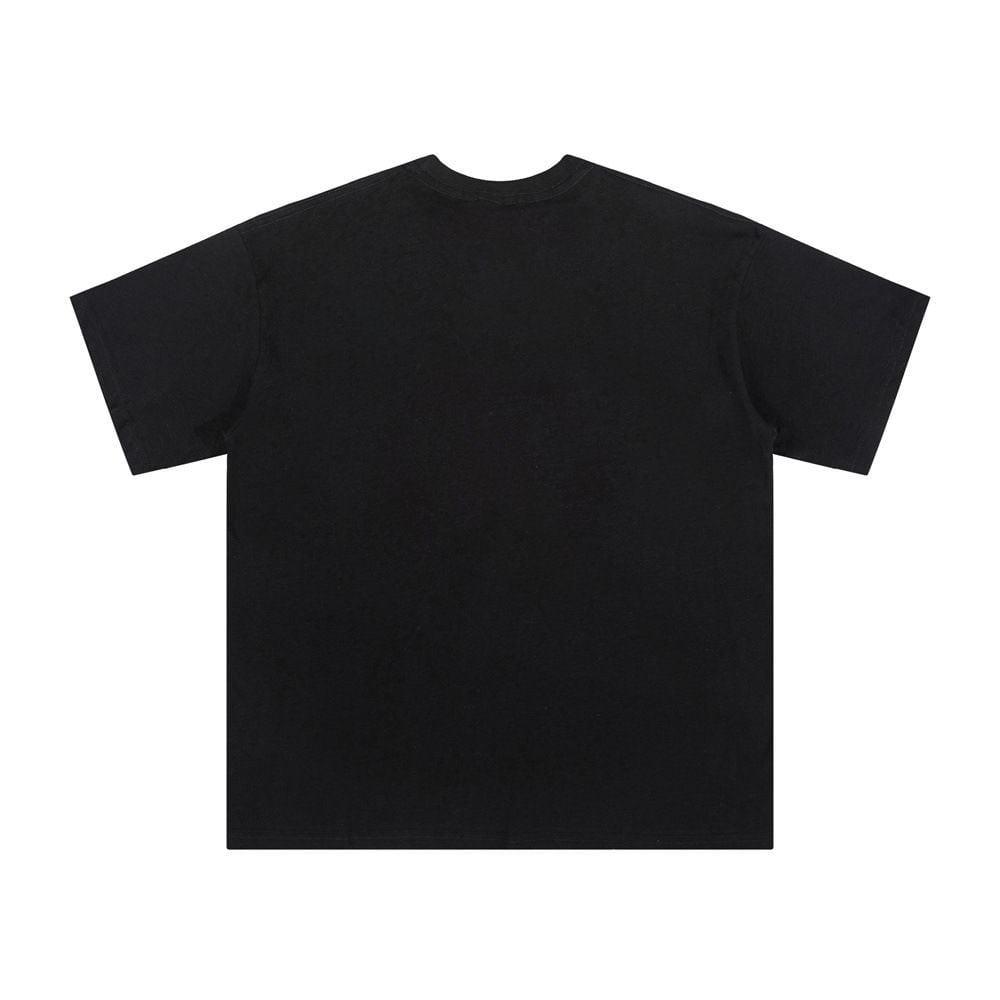 Men's Cotton Short Sleeve T-shirt, Punk Trendy Ins Style