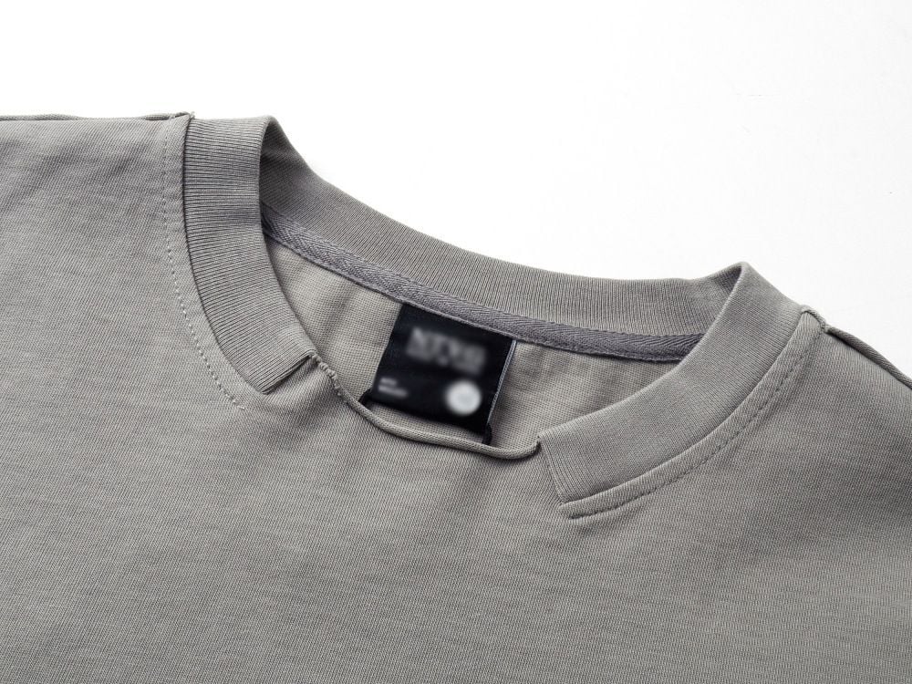 Portrait Print Short Sleeve T-shirt, Loose Top with Spray Paint Dirty Washed Finish