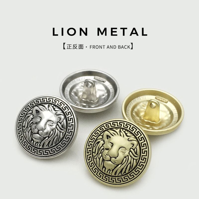 Embossed Alloy Button