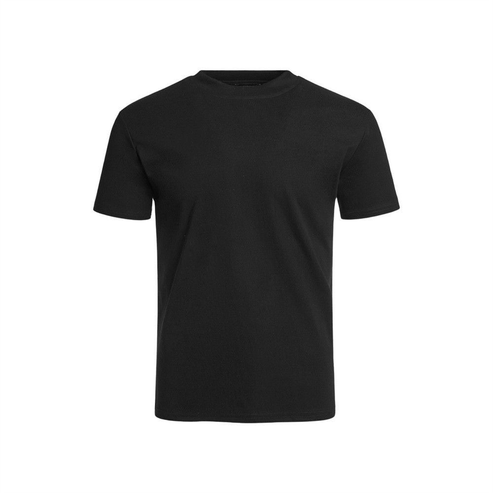 Men's American ins trendy simple solid color short-sleeve T-shirt for summer