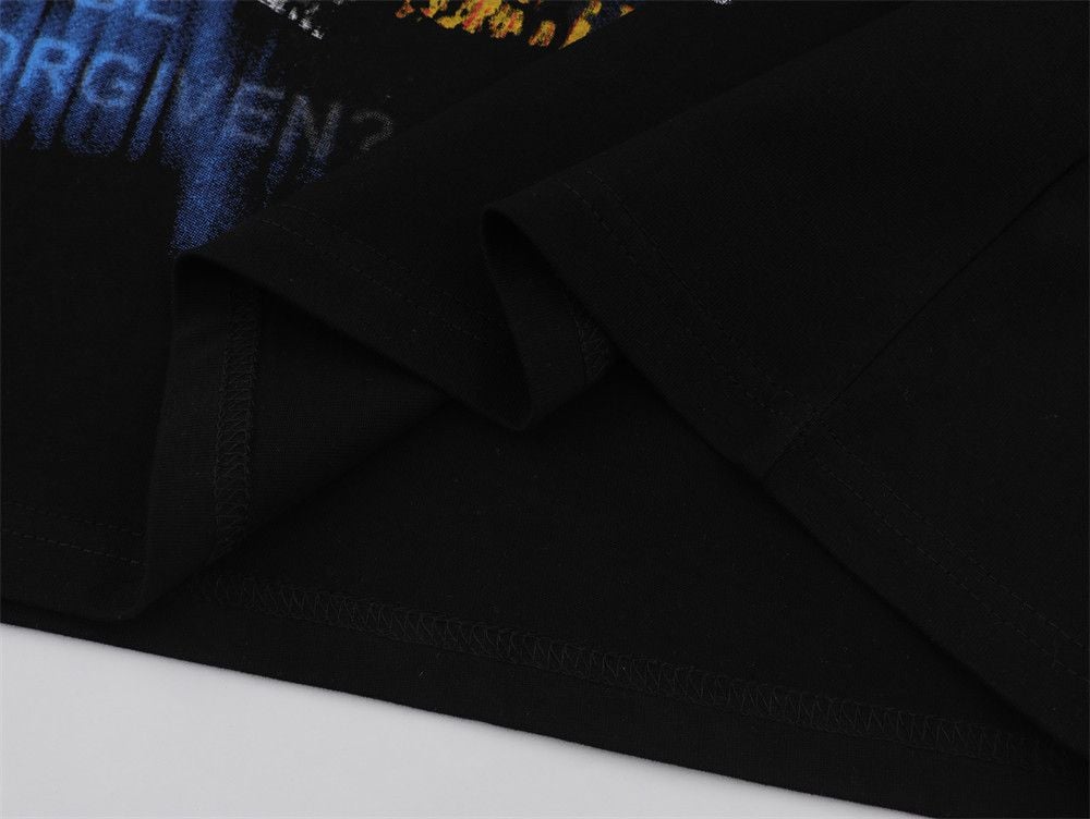 Men's summer loose short-sleeve T-shirt with figure print