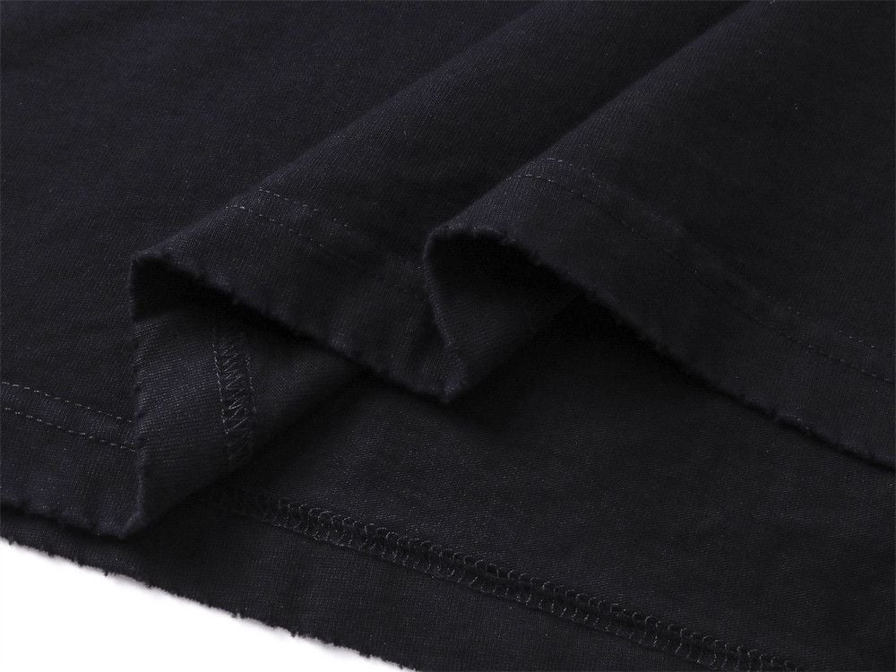 Men’s Airbrush Tie Dye Short Sleeve Crew Neck Cotton T-shirt