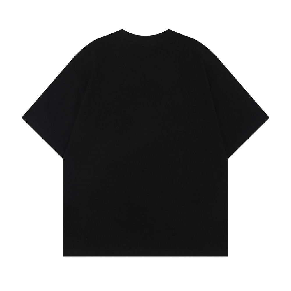 Men's summer loose short-sleeve T-shirt with figure print