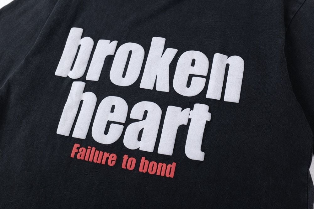 Men's ins trendy loose casual short-sleeve T-shirt with letter print