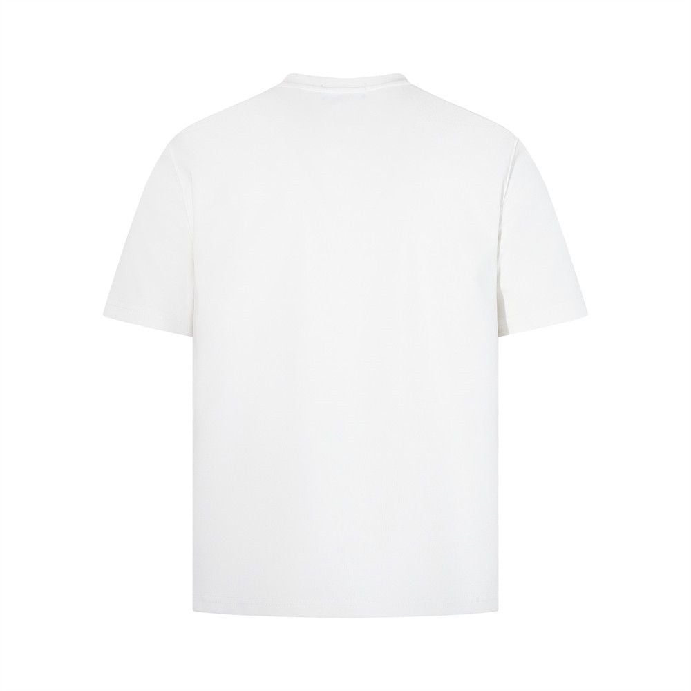 Men's Letter Print Casual Short Sleeve T-Shirt, Ins Summer Style