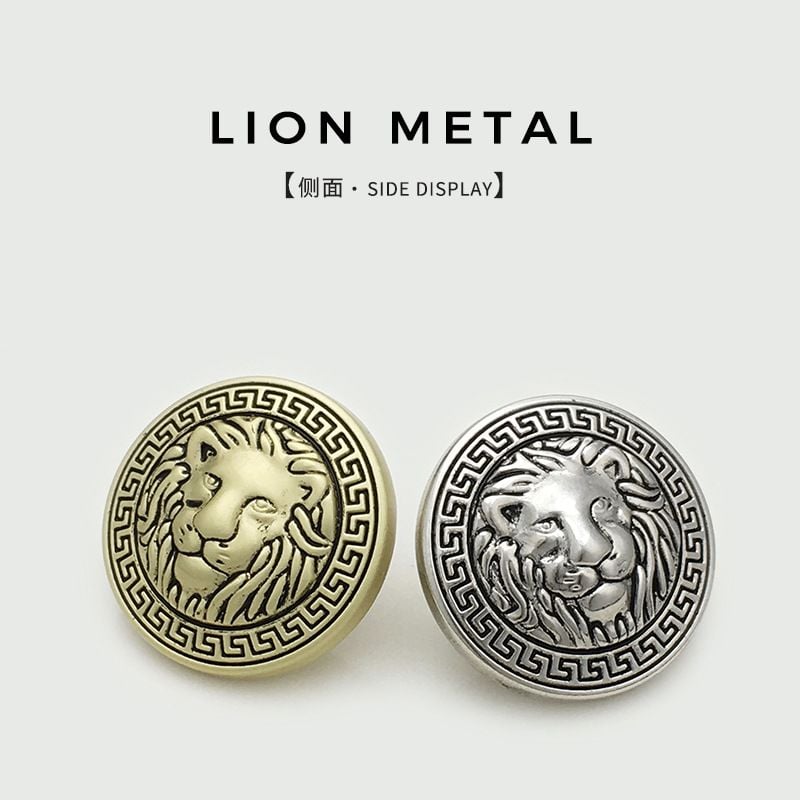 Embossed Alloy Button