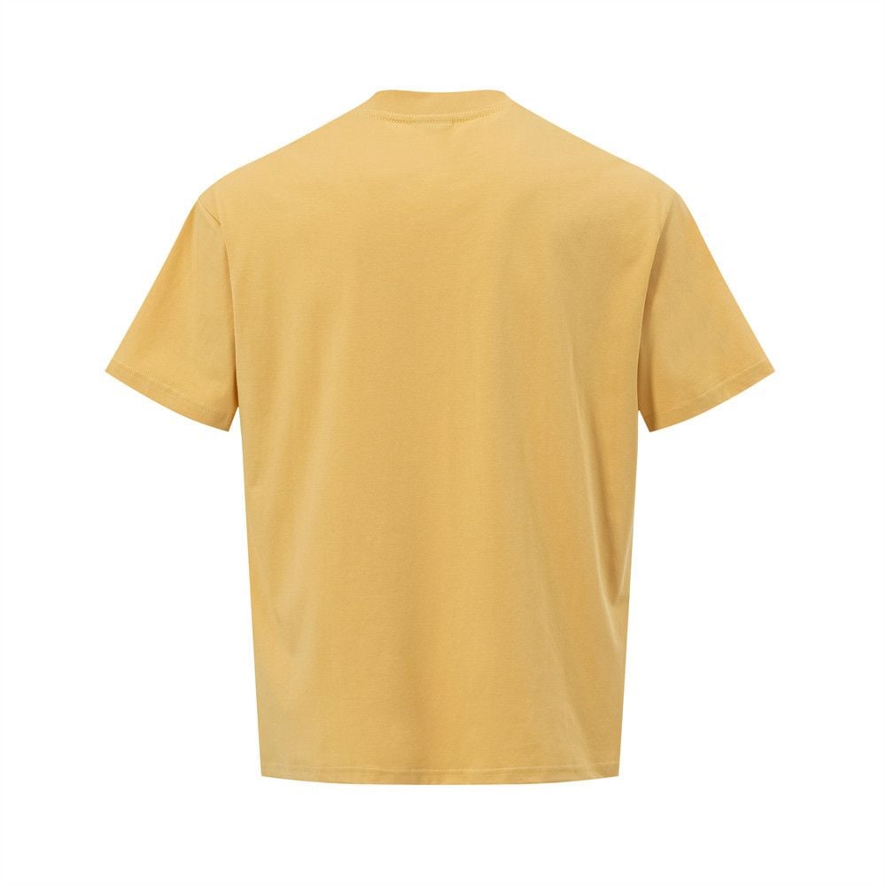 Men's Letter Rhinestone Design Short Sleeve T-Shirt, European and American Style