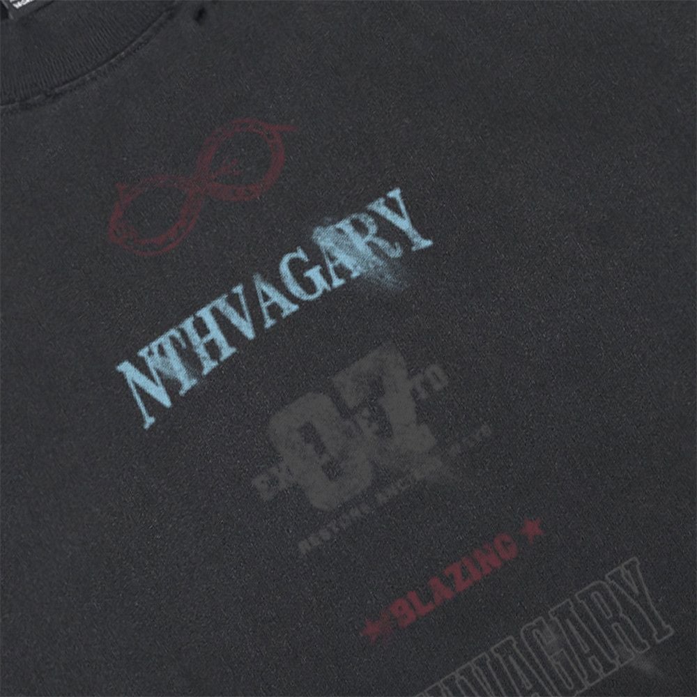 Men’s Airbrush Tie Dye Short Sleeve Crew Neck Cotton T-shirt