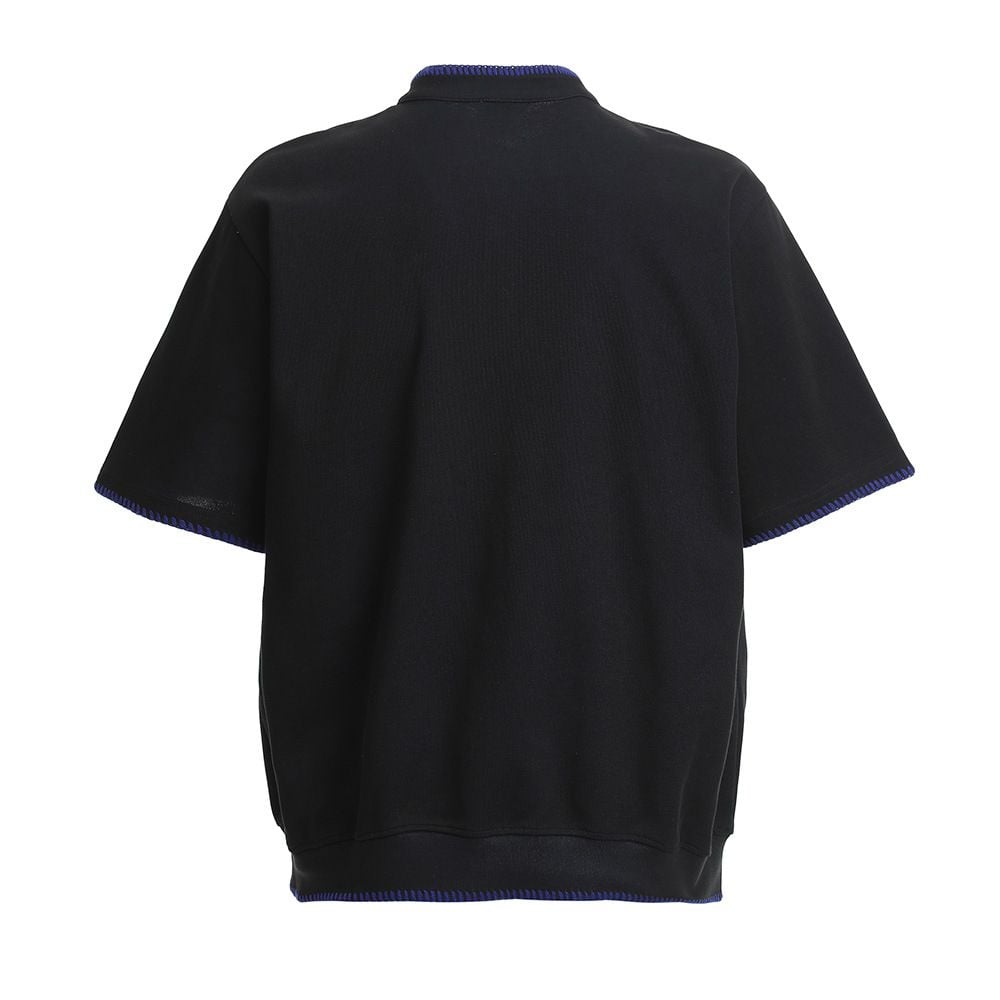 Men's summer casual American style short-sleeve polo shirt