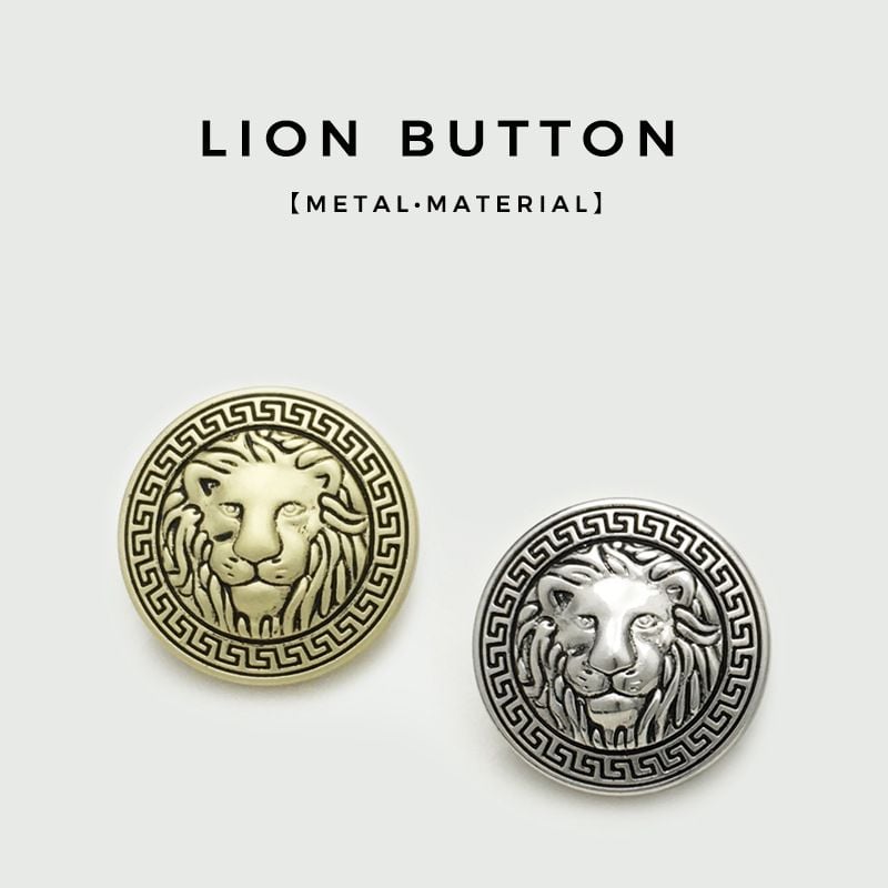 Embossed Alloy Button
