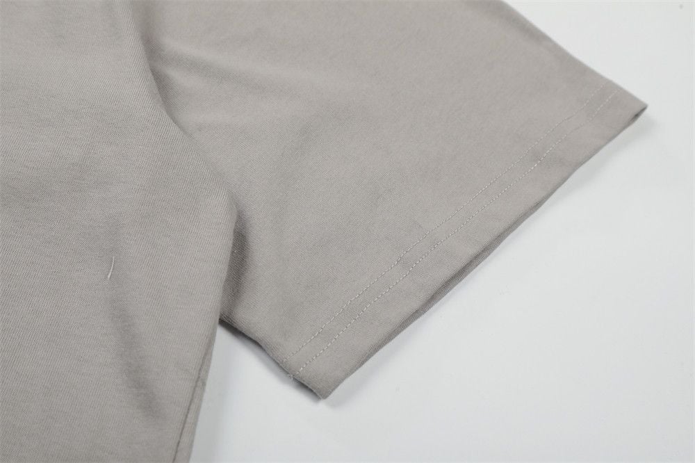 American Vintage Portrait Print Cotton Tee For Men