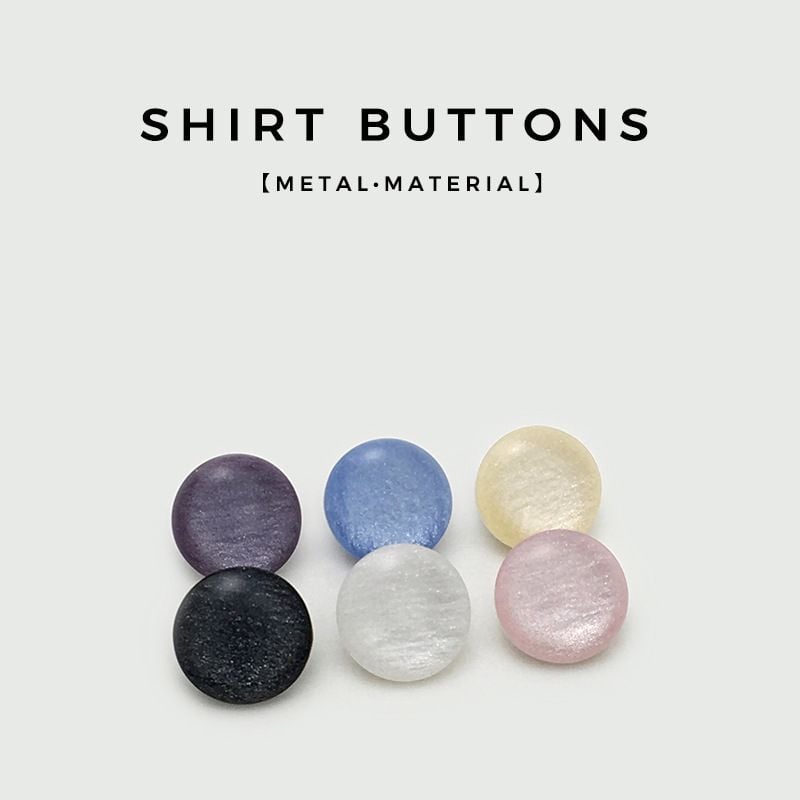 Resin Pearl Round Buttons for Women's Chiffon and Lace