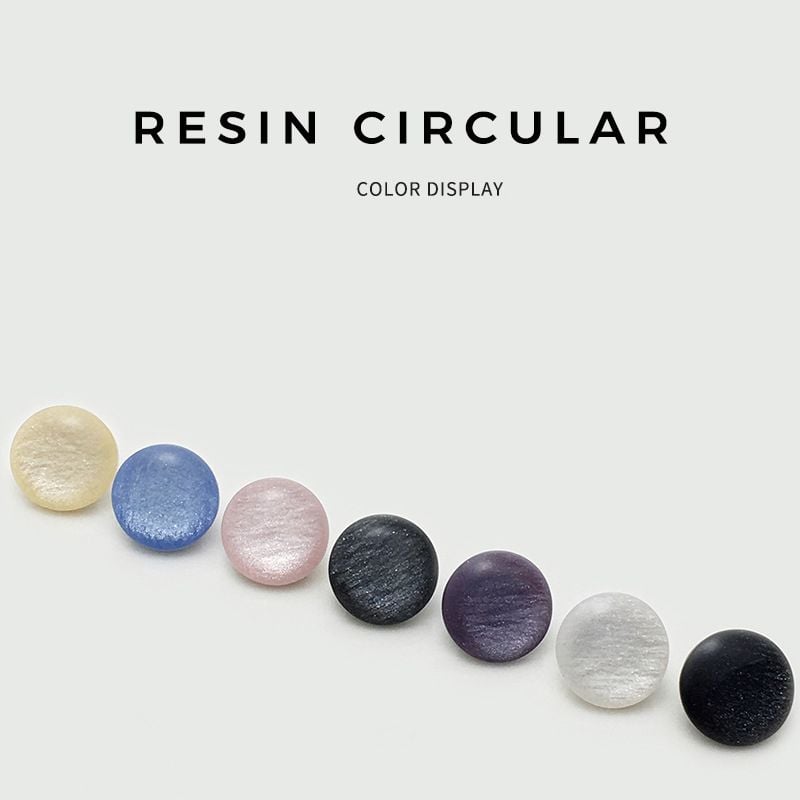 Resin Pearl Round Buttons for Women's Chiffon and Lace