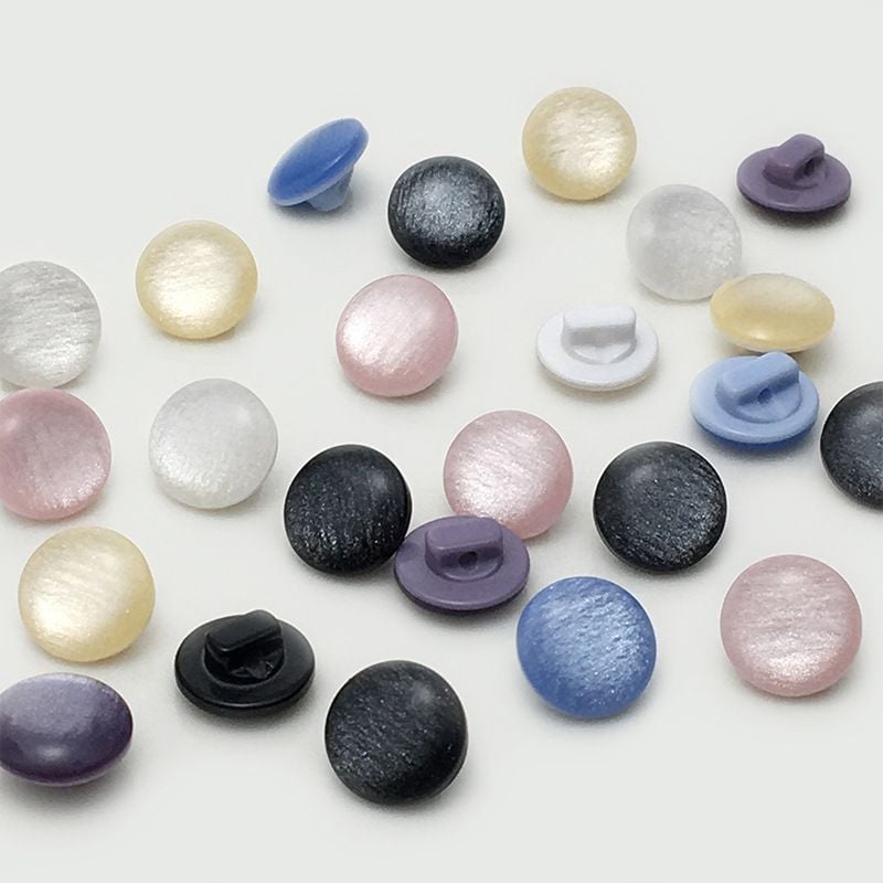 Resin Pearl Round Buttons for Women's Chiffon and Lace