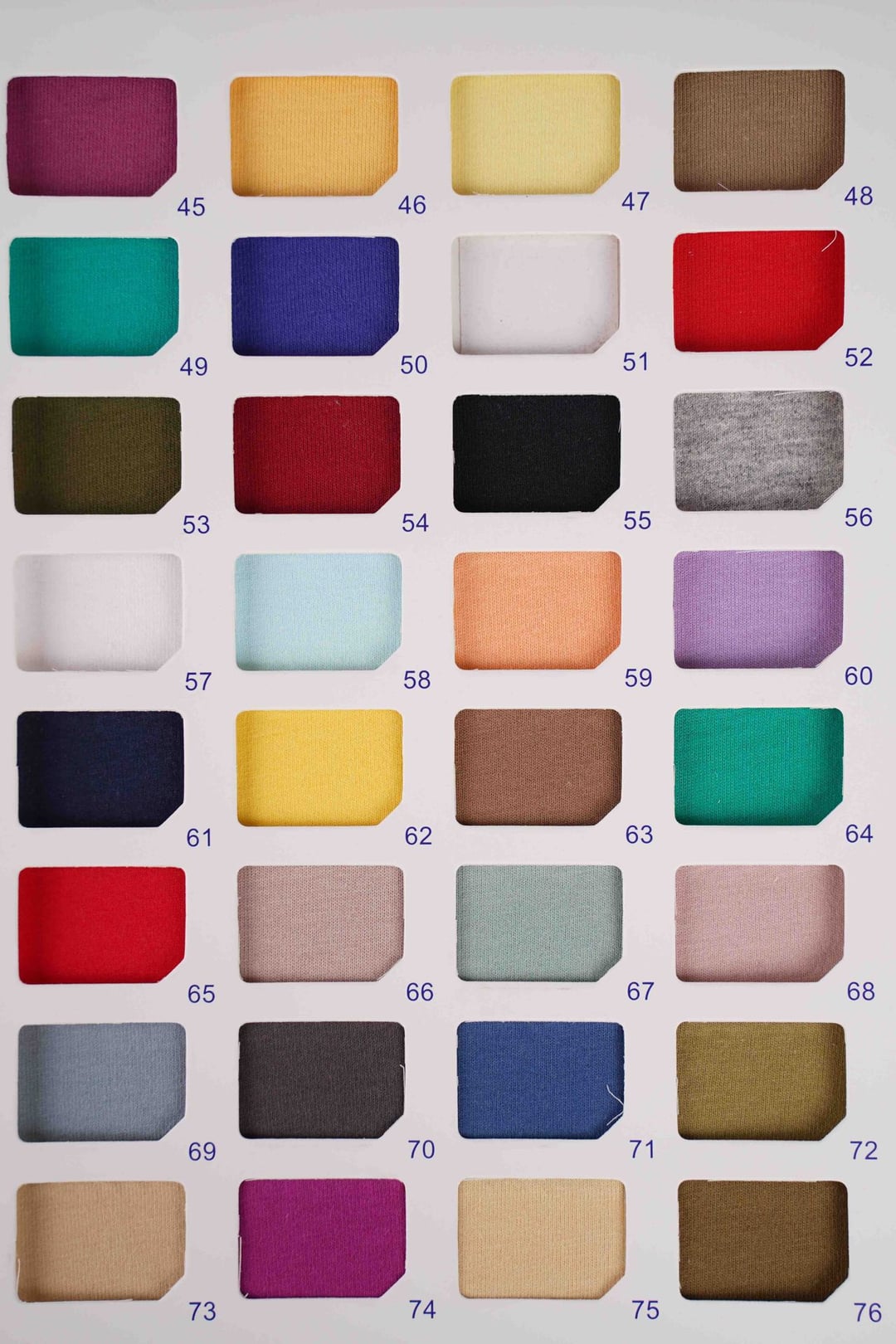 High density combed cotton plain fabric