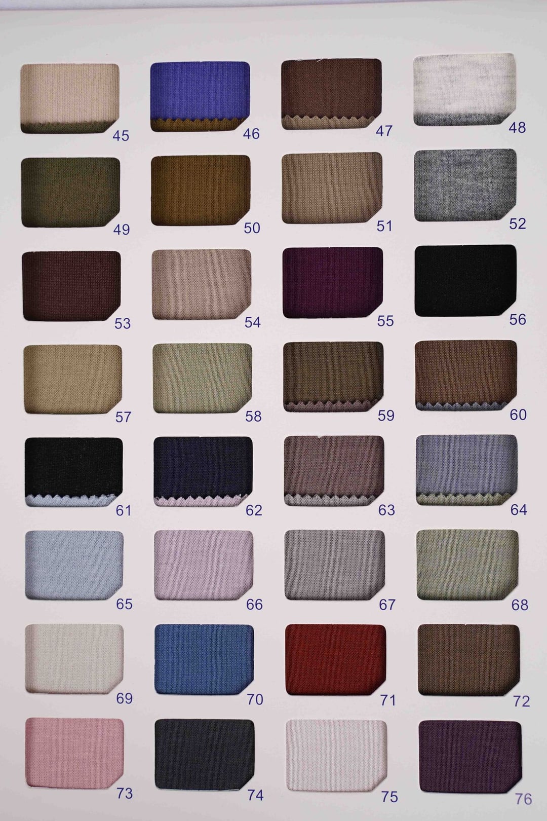 Thickened double-sided cotton fabric for streetwear