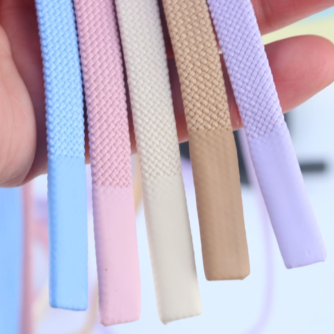 0.8cm Hollow Nylon Flat Drawstring For Hoodie Pants