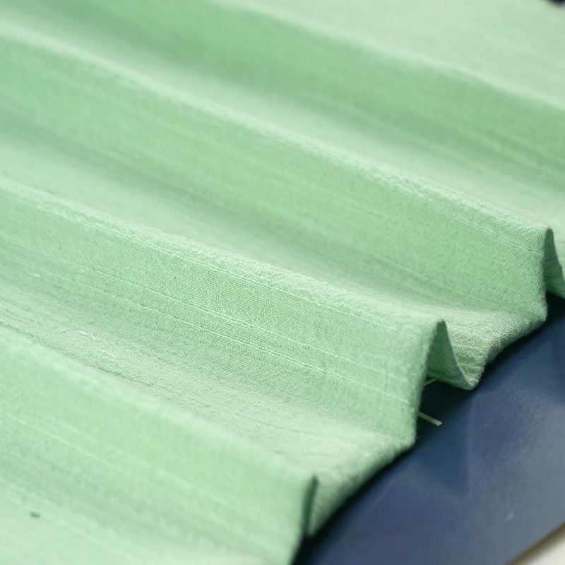 100GSM Linen‑Cotton Stripe Jacquard Fabric