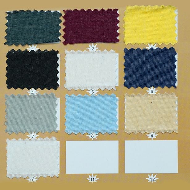 110GSM Super Thin Linen Blend Knitted Fabric For Summer