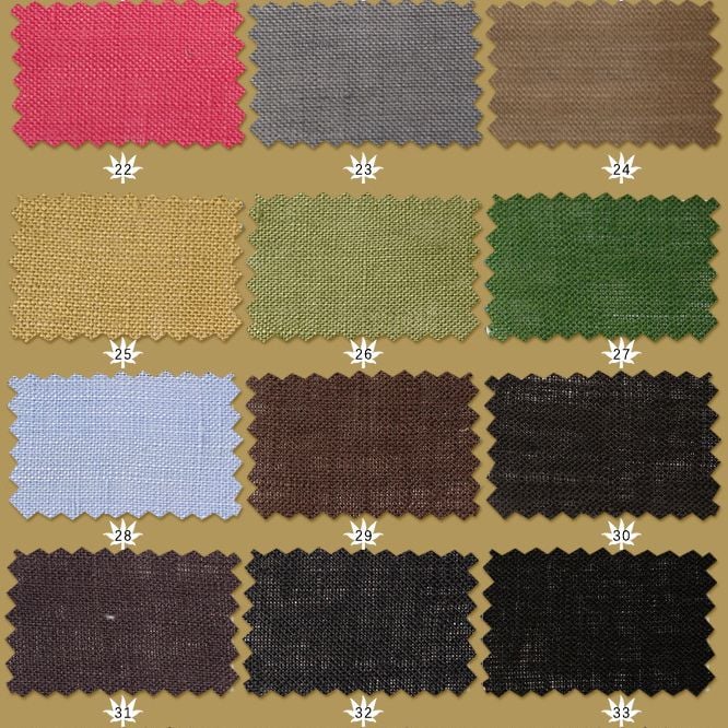 130g Solid Thin Linen Fabric For New Womens Shirts Dresses