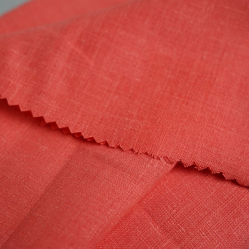 130gsm Hemp Tencel Woven Plain Fabric for shirts dresses cardigans