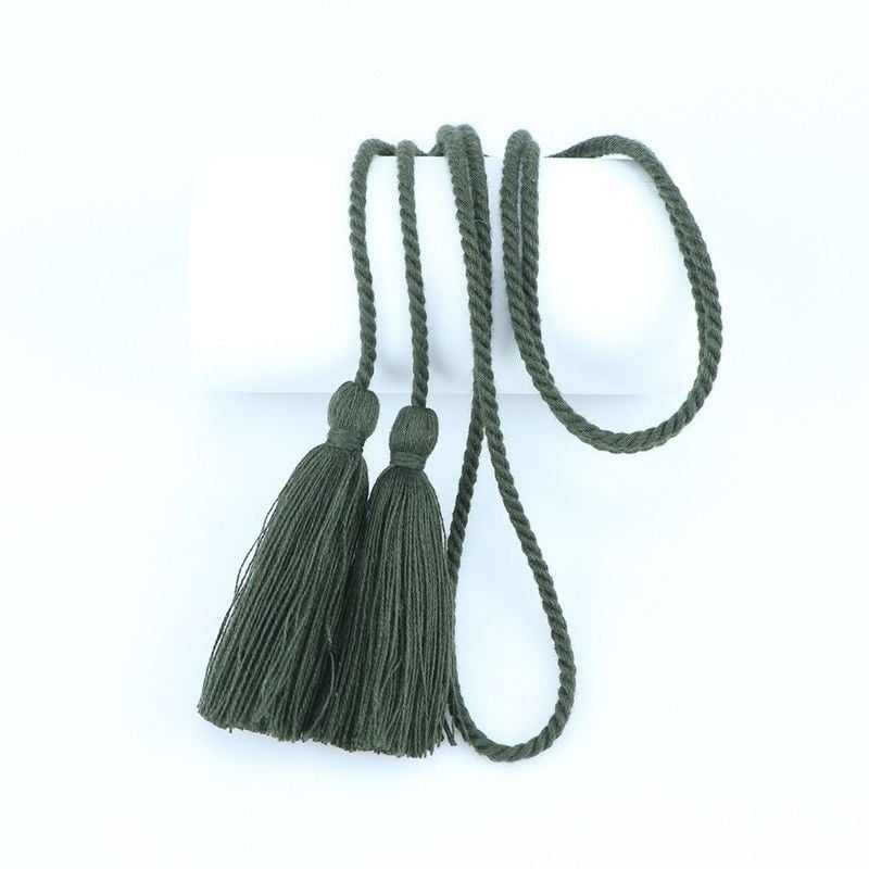 134cm Cotton Double Head Tassel For Curtain Garment Bag