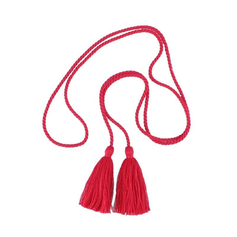 134cm Cotton Double Head Tassel For Curtain Garment Bag