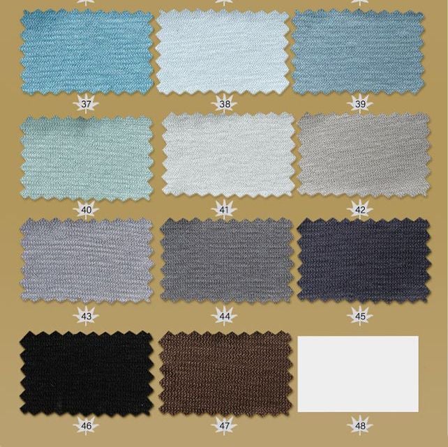 140GSM Linen Cotton Single Jersey Knitted Fabric Summer Thin For Women