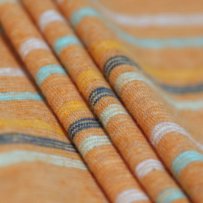 155GSM Knitted Hemp Fabric For T Shirts Jackets Dresses Breathable