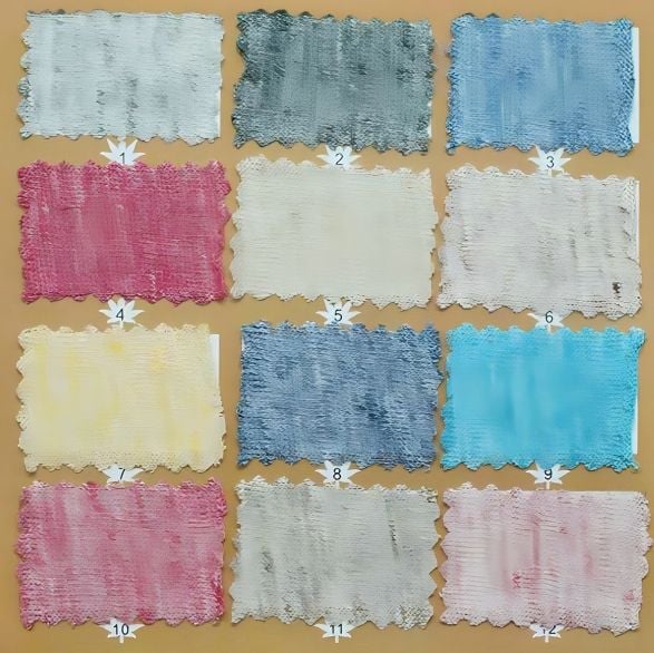 160GSM 100% Pure Linen Knitted Fabric Summer Thin Breathable