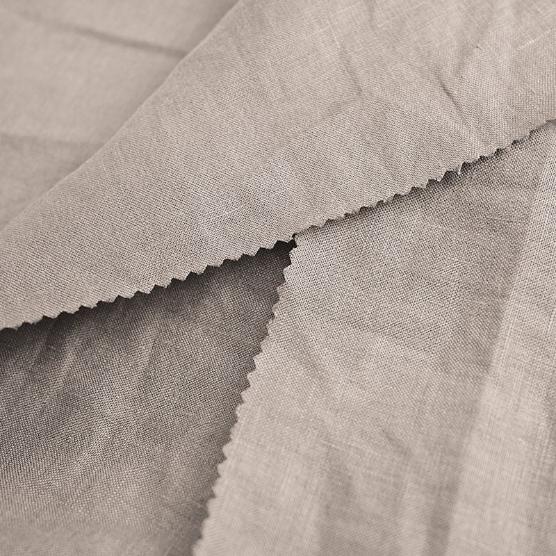 160g Linen Fabric For Womens Dresses Shirts