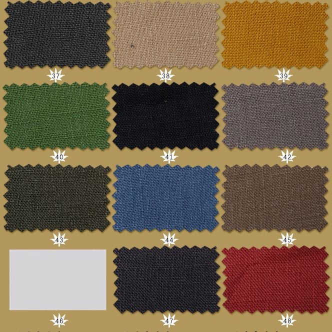 160g Linen Fabric For Womens Dresses Shirts