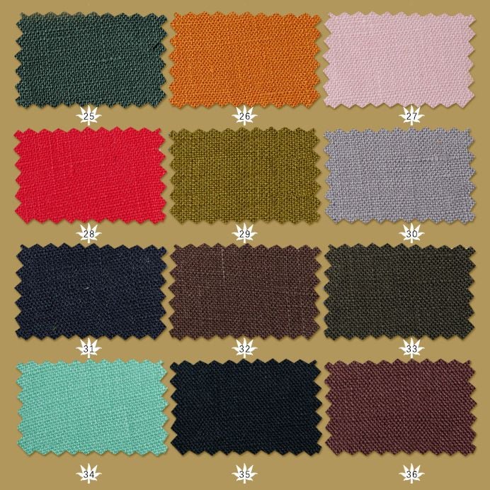 160g Linen Fabric For Womens Dresses Shirts