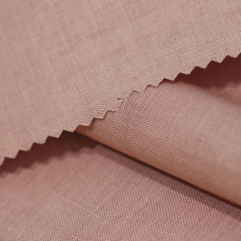 165gsm Pure Hemp Woven Plain Antibacterial Fabric for women shirts dresses