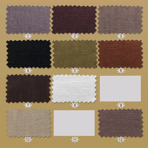 165gsm Pure Hemp Woven Plain Antibacterial Fabric for women shirts dresses