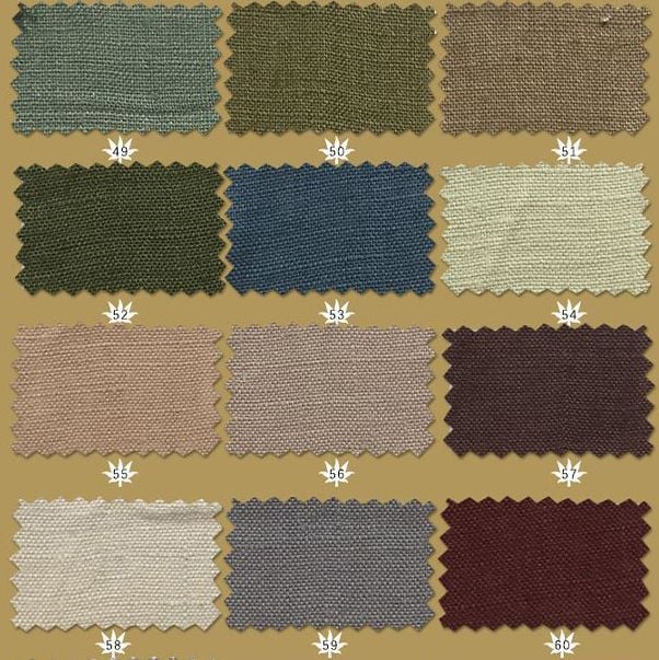 165gsm Pure Hemp Woven Plain Antibacterial Fabric for women shirts dresses