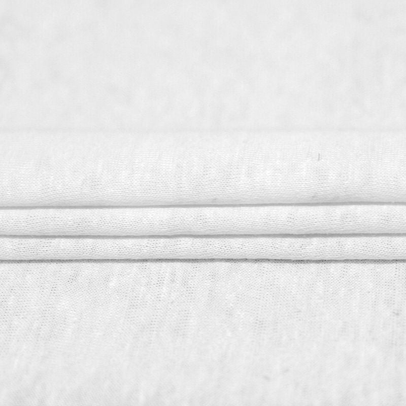 175GSM Faint Striped Knitted Hemp Cotton Fabric For Spring Summer Tops Casual Pants